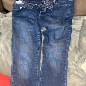 Old Navy Blue Straight Leg Jeans Classic Denim